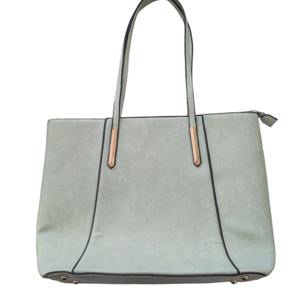 Women's Tote Bag Green/Black One Size